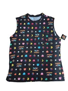 NWT Rubiks Pac-Man Mens XL Cotton Tank Top